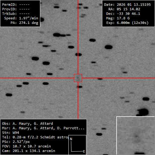 Comet C2026A1 2v