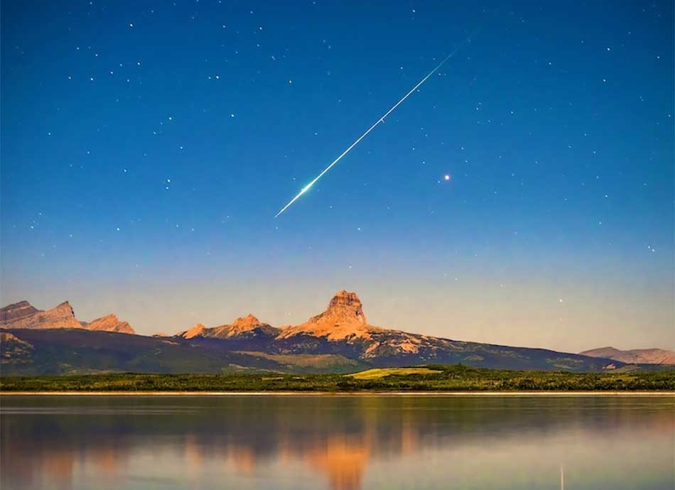 How high up are meteors 1