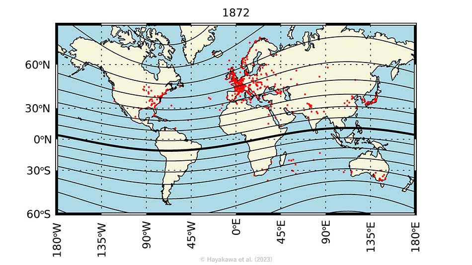 largest magnetic storms in history 2