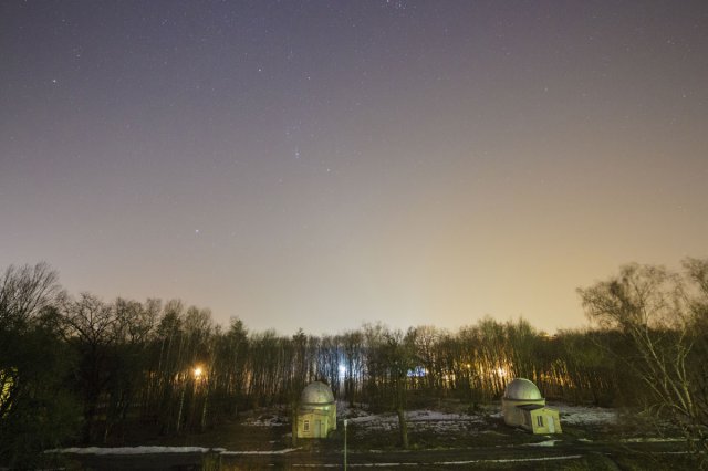 Сузір'я Оріона. ГАО НАН України. Фото: Богдан Боровик